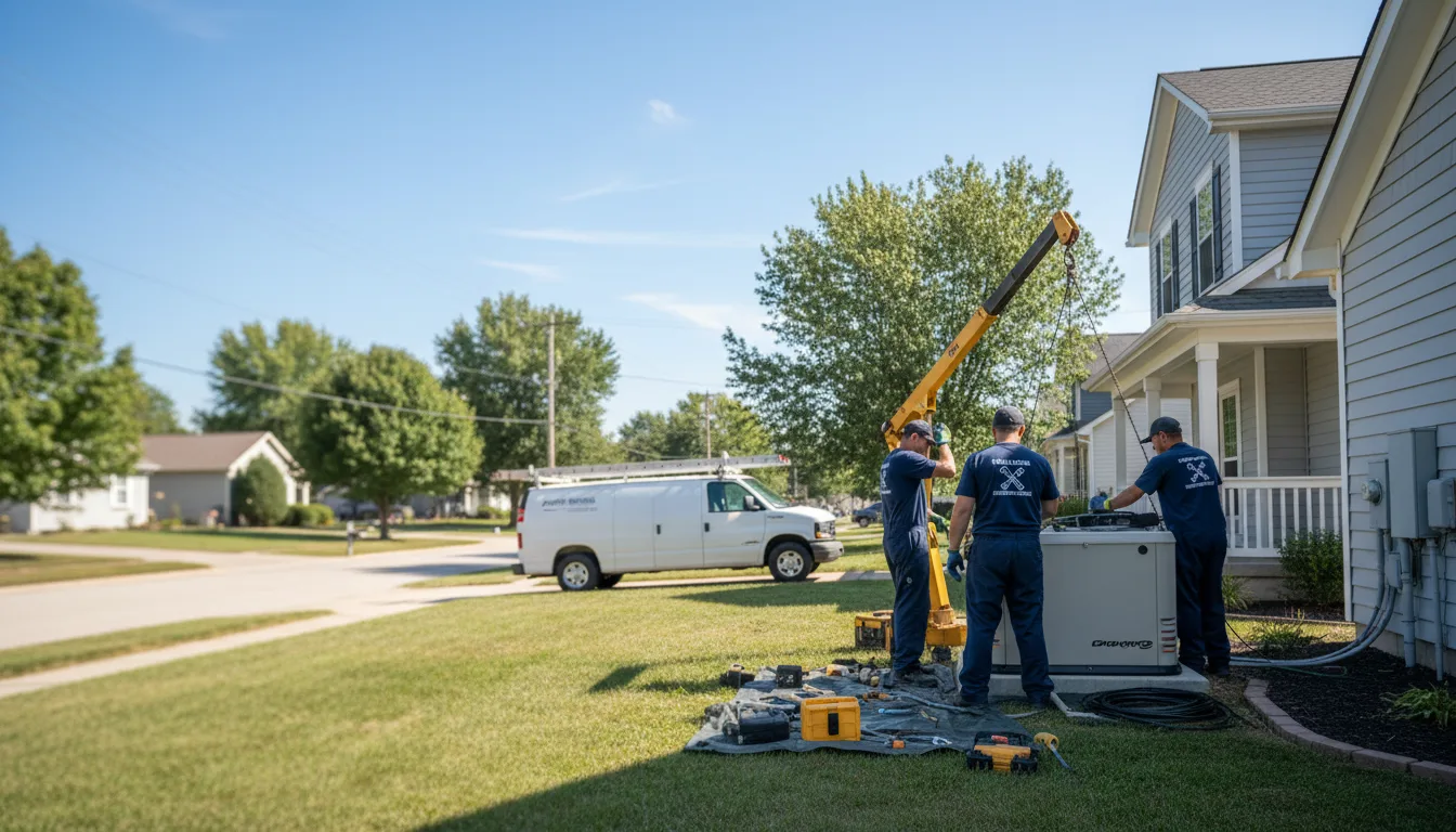 Generator Installation in Chrisman, IL near me